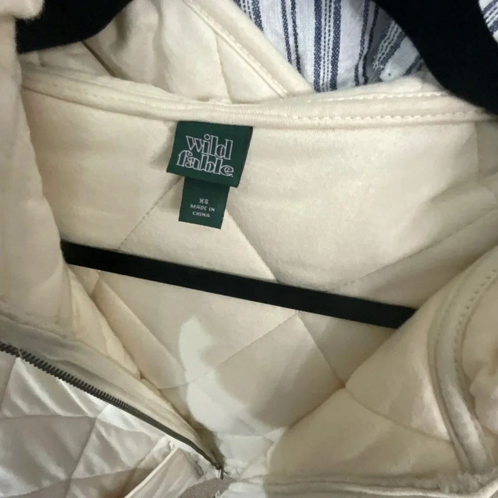 Wild Fable Quilted Puff Hooded Coat